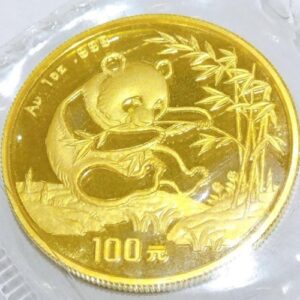 24金(K24) 投資用地金 パンダ金貨 1オンス 買取相場