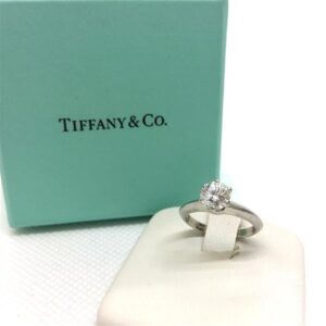 ティファニー(Tiffany&Co) ソリティア 推定0.6ct Pt950 リング 買取相場