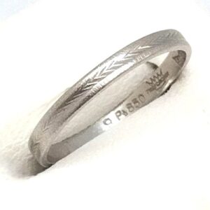 プラチナ850(Pt850) アクセサリー リング 買取相場