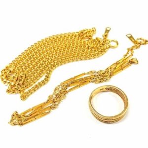 18金(K18) アクセサリー ネックレス リング 買取相場