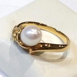 タサキ(TASAKI) パール6.6mm リング K18 買取相場