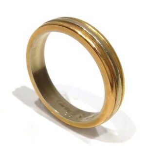 カルティエ(Cartier) スリーカラーリング 750 Bランク 買取相場