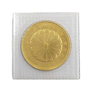 24金(K24) 記念品 天皇陛下御在位60年記念 10万円金貨 買取相場