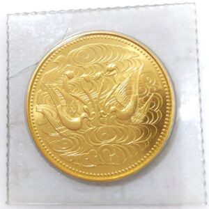 24金(K24) 投資用地金 天皇陛下御在位記念60年記念10万円金貨 買取相場