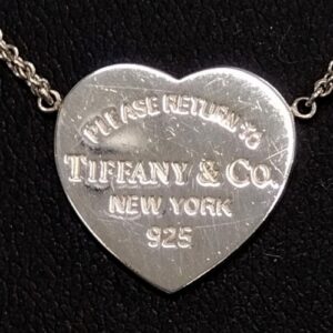 ティファニー(Tiffany&CO) ブレスレット リターントゥ ハートタグネックレス SV925 Bランク 買取相場