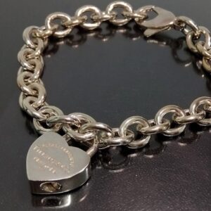 ティファニー(Tiffany&CO) ブレスレット リターントゥ ハートロック SV925 Aランク 買取相場