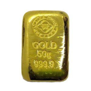 インゴット(IK) 24金(K24) 投資用地金 井島貴金属 50g 買取相場