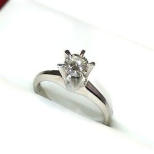 ダイヤモンド D(0.4ct I-SI1 Pt900 リング 買取相場
