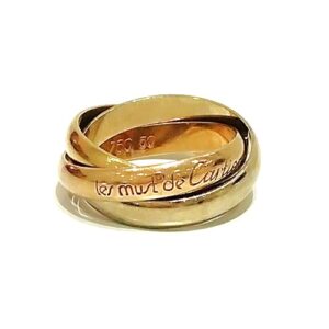 カルティエ(Cartier) アクセサリー トリニティリング 50 Bランク 買取相場