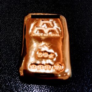 インゴットK(IK) 投資用地金 日本マテリアル 50.0g 買取相場