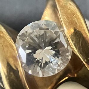 ダイヤモンド D(0.53ct I‐SI2‐FR K18 Pt900 リング 買取相場