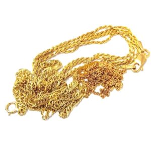 18金(K18) アクセサリー ネックレス 買取相場