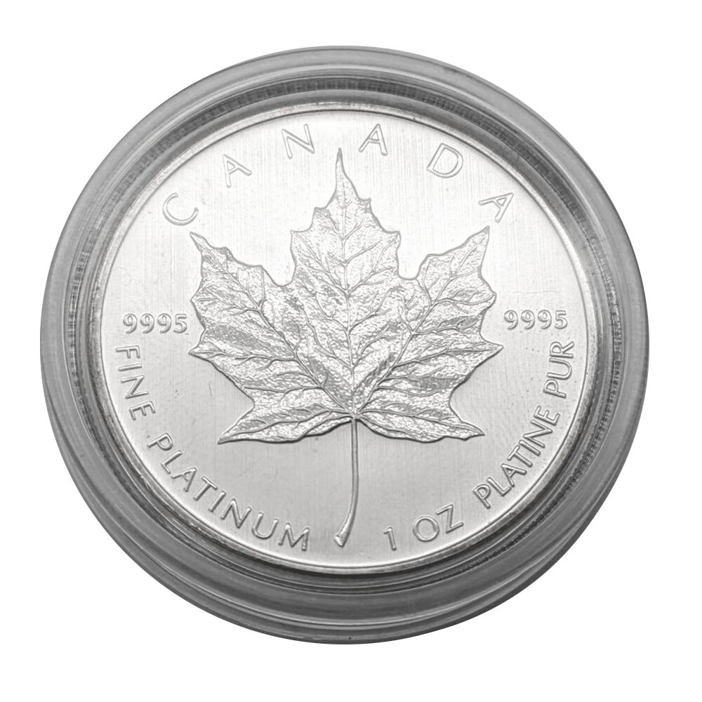 メイプルリーフプラチナ金貨1オンス