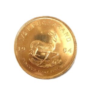 22金(K22) 投資用地金 クルーガーランド金貨1/2オンス 買取相場