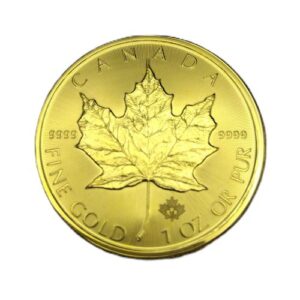 24金(K24) 投資用地金 メイプルリーフ金貨1オンス 買取相場