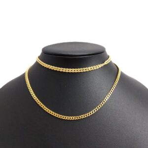 18金(K18) アクセサリー ネックレス 2点 買取相場