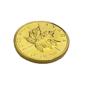 24金(K24) メイプルリーフ金貨1/4オンス 買取相場