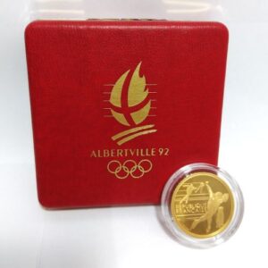 22金(K22) アルベールビル オリンピック五輪 1992年 500フラン 買取相場