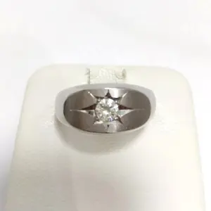 ダイヤモンド D(0.18ct J-SI1 Pt900 リング 買取相場