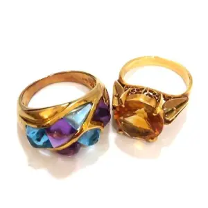 18金(K18) アクセサリー リング 2点 買取相場