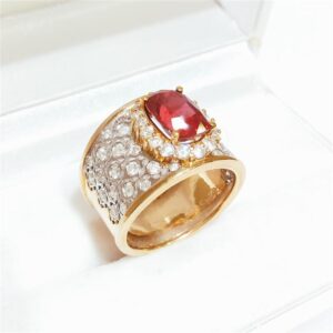 ルビー 2.45ct/MD 18金(K18) リング 9.2ｇ 買取相場