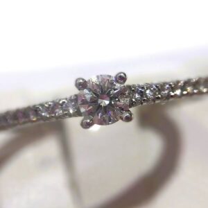 ティファニー(Tiffany＆Co) リング ノヴォ ダイヤモンド MD(0.20ct MD(0.10ct PT950 Bランク 買取相場