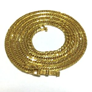 18金(K18) アクセサリー 喜平 ネックレス 8面 トリプル 買取相場