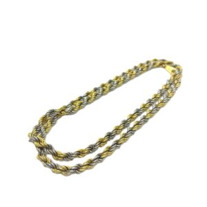 18金(K18) プラチナ850(Pt850) アクセサリー コンビ ネックレス 買取相場