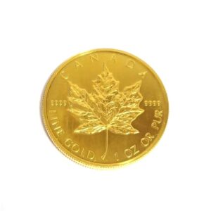 24金(K24) 投資用地金 メイプルリーフ 金貨 1oz 買取相場