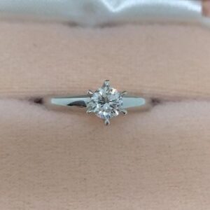 ダイヤモンド D(0.357ct Pt900 リング 買取相場