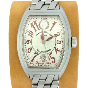 フランクミュラー(FRANCK MULLER) コンキスタドール ライジング サン 8005HSC 自動巻き SS Aランク 買取相場