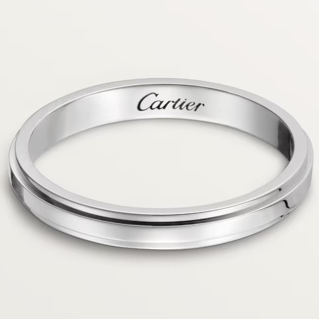 カルティエ カルティエ ダムール ウェディングリング 幅2.5mm WG B4093952 画像