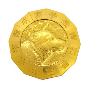24金干支メダル