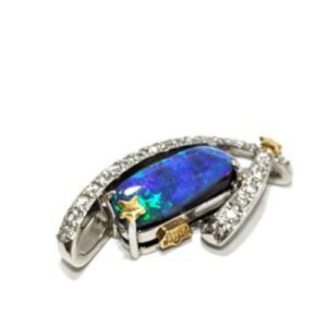 オパールO(6.37ct　ダイヤモンドMD(0.43ct K18 Pt900 買取相場