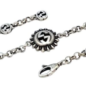 グッチ(GUCCI) ブレスレット インターロッキングG チェーンブレスレット SV925 Bランク 買取相場
