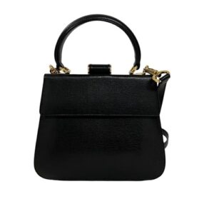 フェラガモ(Ferragamo) がま口 レザー ショルダーバッグ Bランク 買取相場