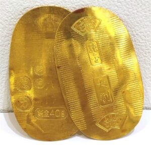 24金(K24) 投資用地金 小判 40ｇ 2枚 買取相場