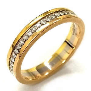 カルティエ(Cartier) リング ヴァンドーム スリーカラー 18金(K18) ダイヤモンド Aランク 買取相場
