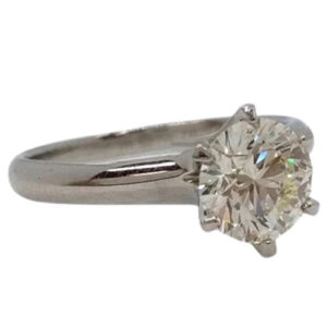 ダイヤモンド D(1.16ct H SI1 Pt900 リング 買取相場