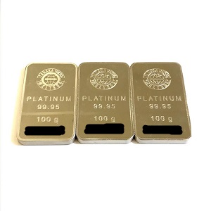 インゴットP(IP) 投資用地金 田中貴金属100g×3枚 買取相場