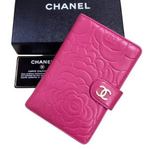 シャネル(CHANEL) 折り財布 カメリア ラムスキン A50087 Bランク 買取相場