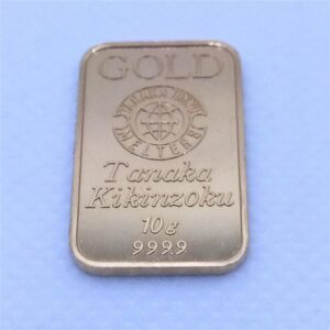 インゴット(IK) 投資用地金 田中貴金属 10g 買取相場