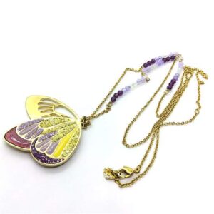 スワロフスキー(SWAROVSKI) スワロフスキー 蝶モチーフ ネックレス 買取相場