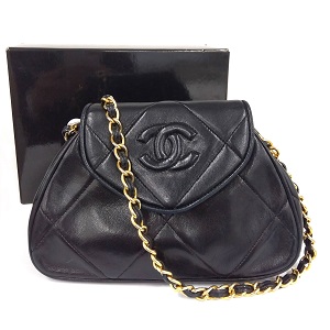 シャネル(CHANEL) チェーンショルダーバッグ ラムスキン Bランク 買取相場