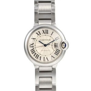 カルティエ(Cartier) バロンブルー MM W6920046 シルバー文字盤 買取相場