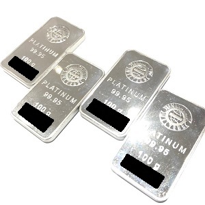 IP(インゴットP) 投資用地金 田中貴金属 100g 4本 買取相場