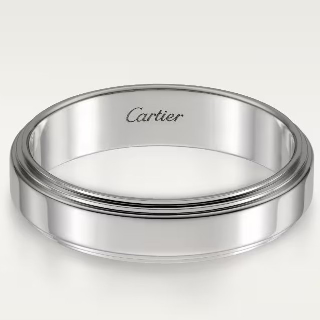 カルティエ カルティエ ダムール ウェディングリング 幅5mm WG B4224255 画像