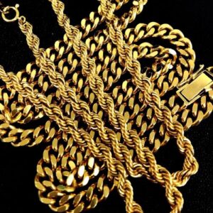 18金(K18) アクセサリー ネックレス 買取相場