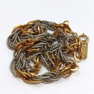 18金(K18) プラチナ850(Pt850) コンビ アクセサリー ネックレス 買取相場