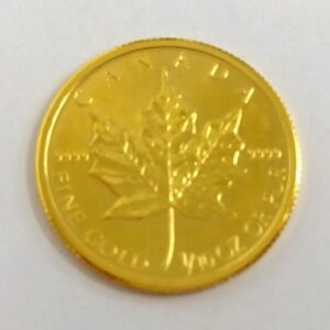 24金(K24) 投資用地金 メイプルリーフ金貨 1/10オンス 買取相場